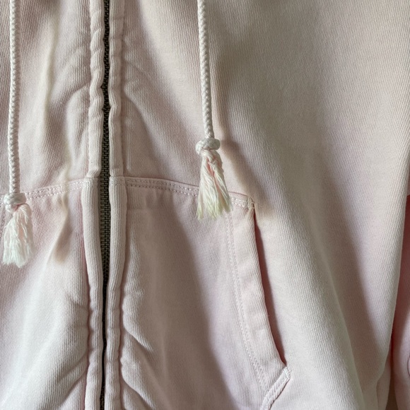 Brandy Melville John Galt Crystal Hoodie Pink, OS - Picture 8 of 11